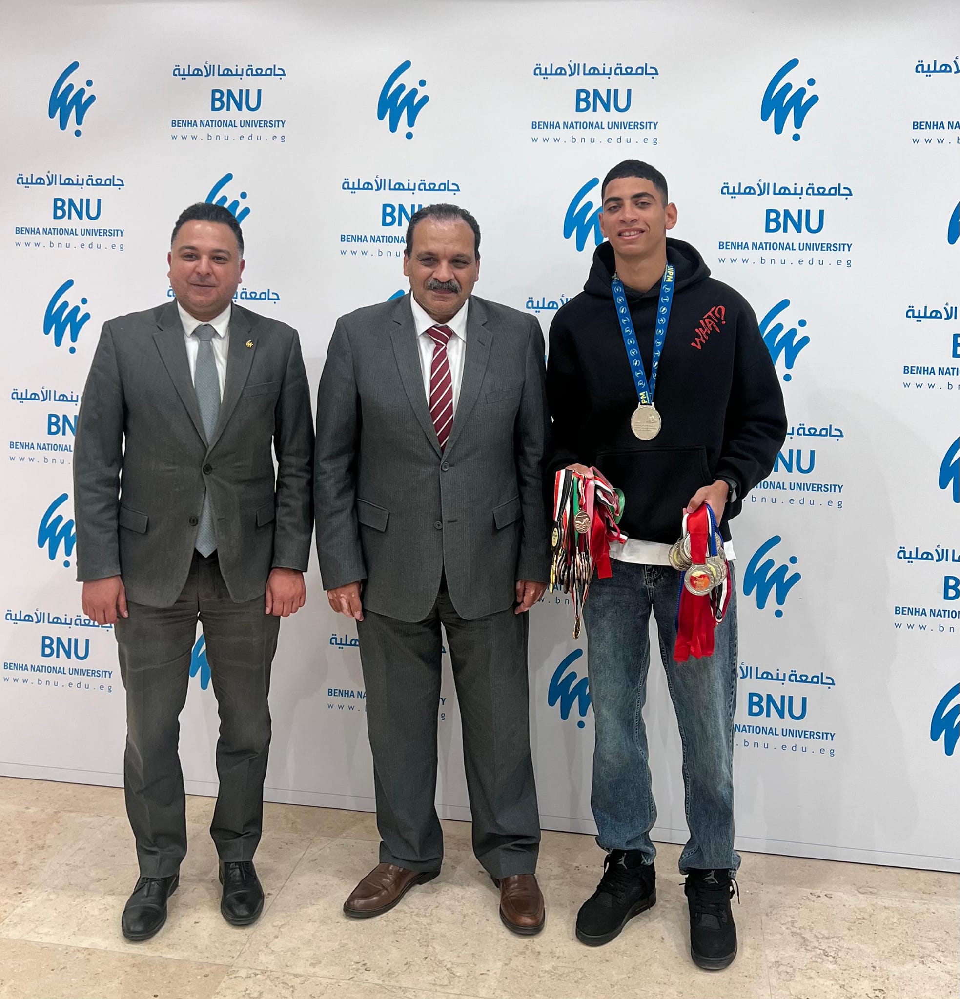 جامعة بنها الأهلية تحصد المركز الثاني ببطولة العالم للبياثل و الترياثل للخماسي الحديث